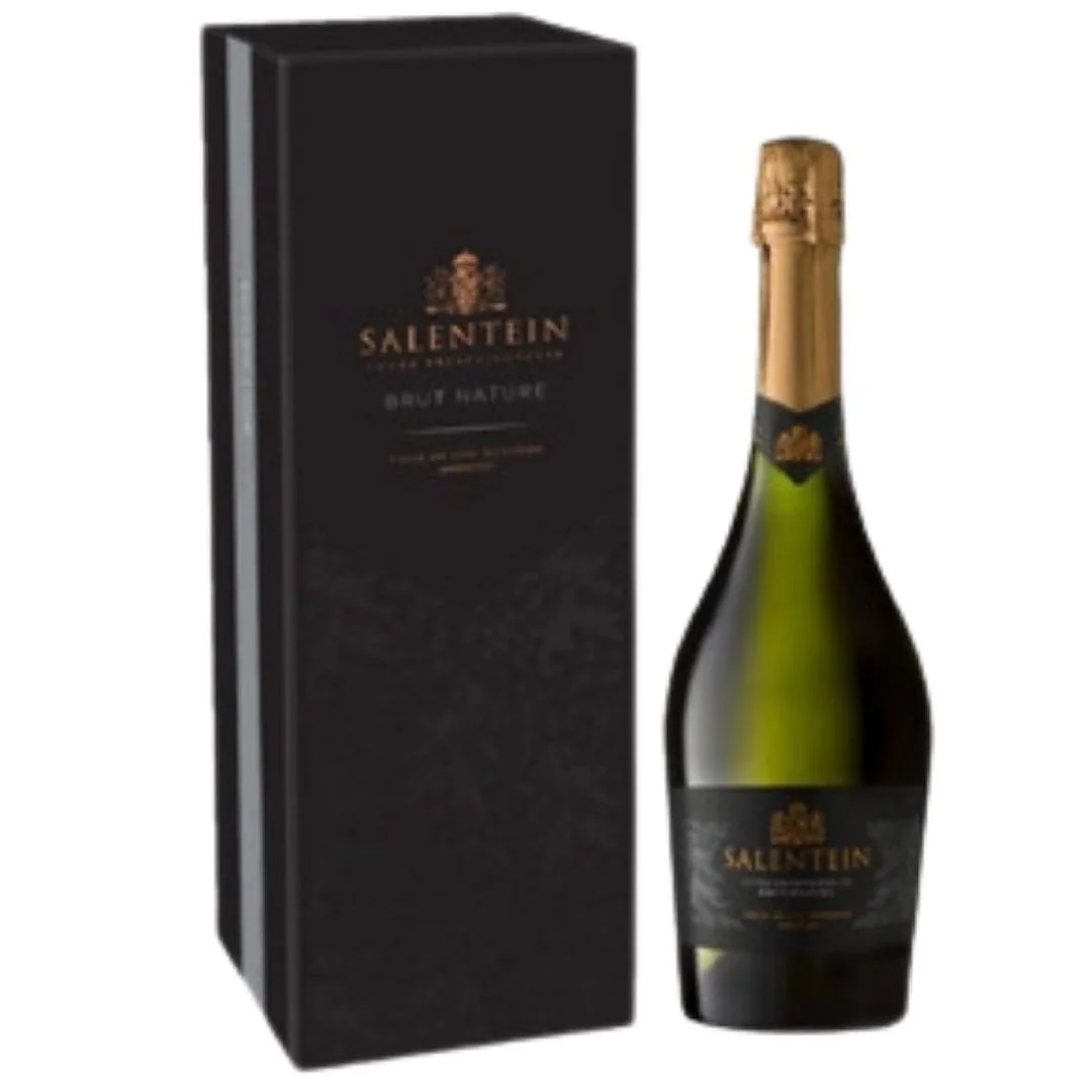 Espumante salentein brut nature con estuche